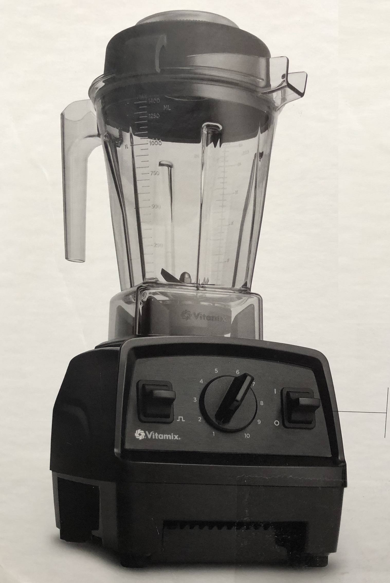 Vitamix E310 Explorian 10 Speed Blender Black (No Lid/Tamper/Loose